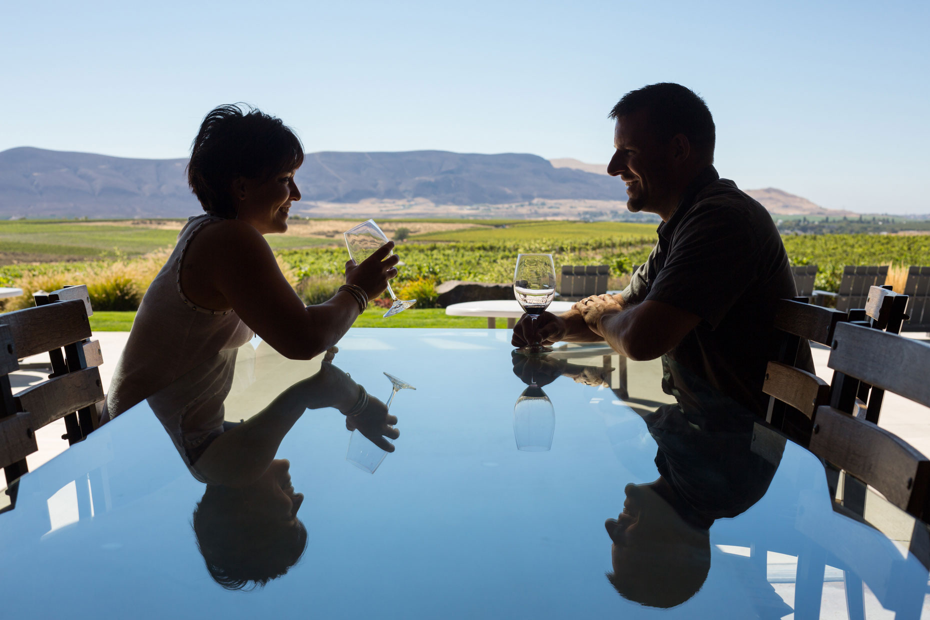 Couple at Winery