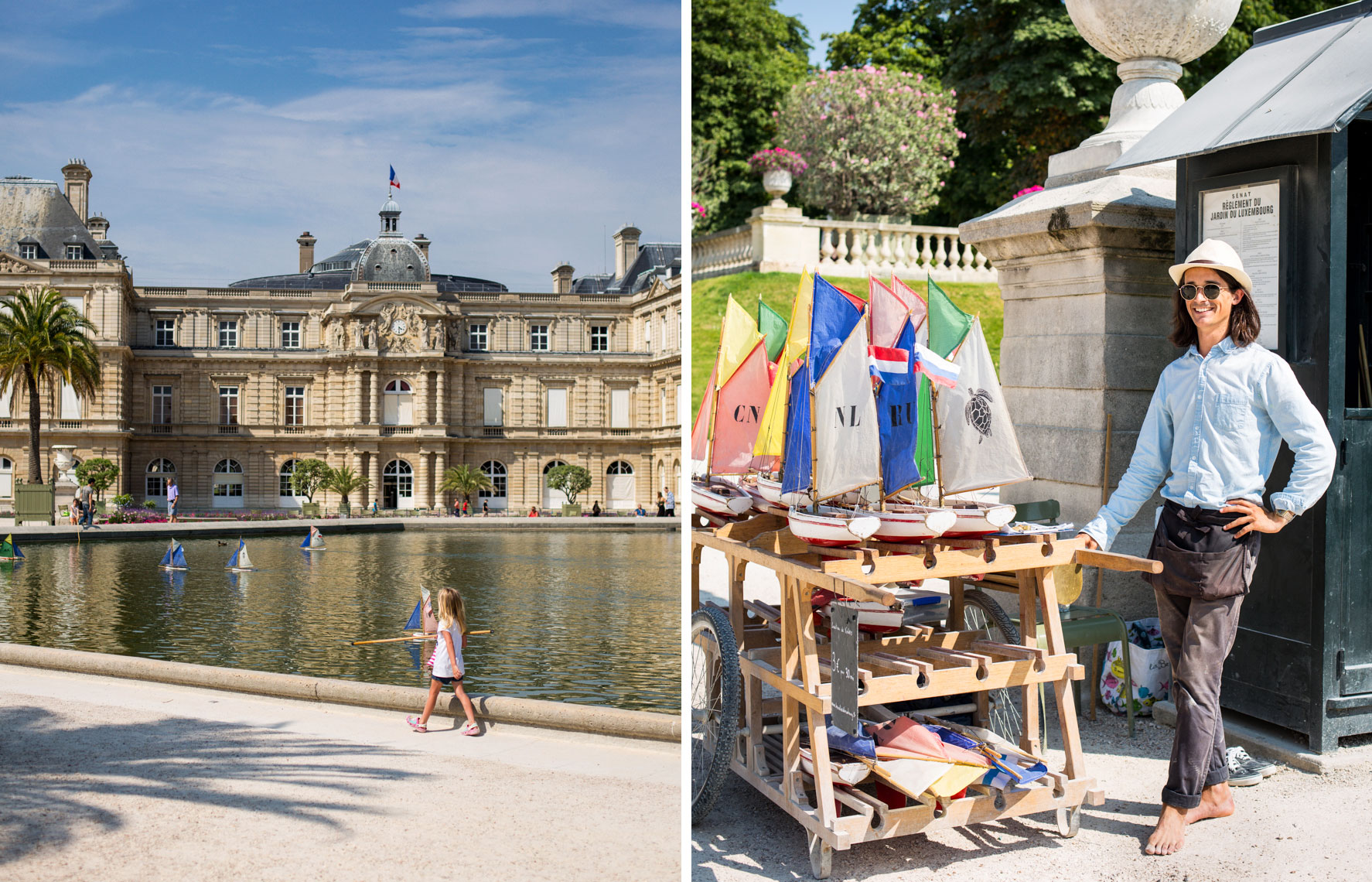 Luxembourg Garden boats